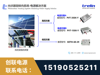 华阴-光伏跟踪转向系统-电源解决方案